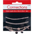 Rose Gold Colour Metal Alloy Plain - Ball - Disc Chain Set